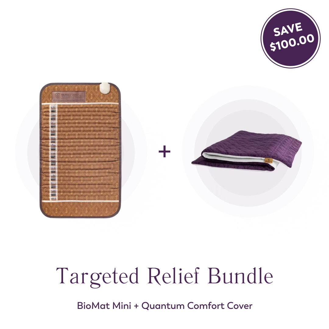 Targeted Relief Bundle - BioMat Mini + Quantum Comfort Cover